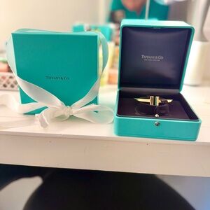 Tiffany & Co. T Square 18k YG Bracelet